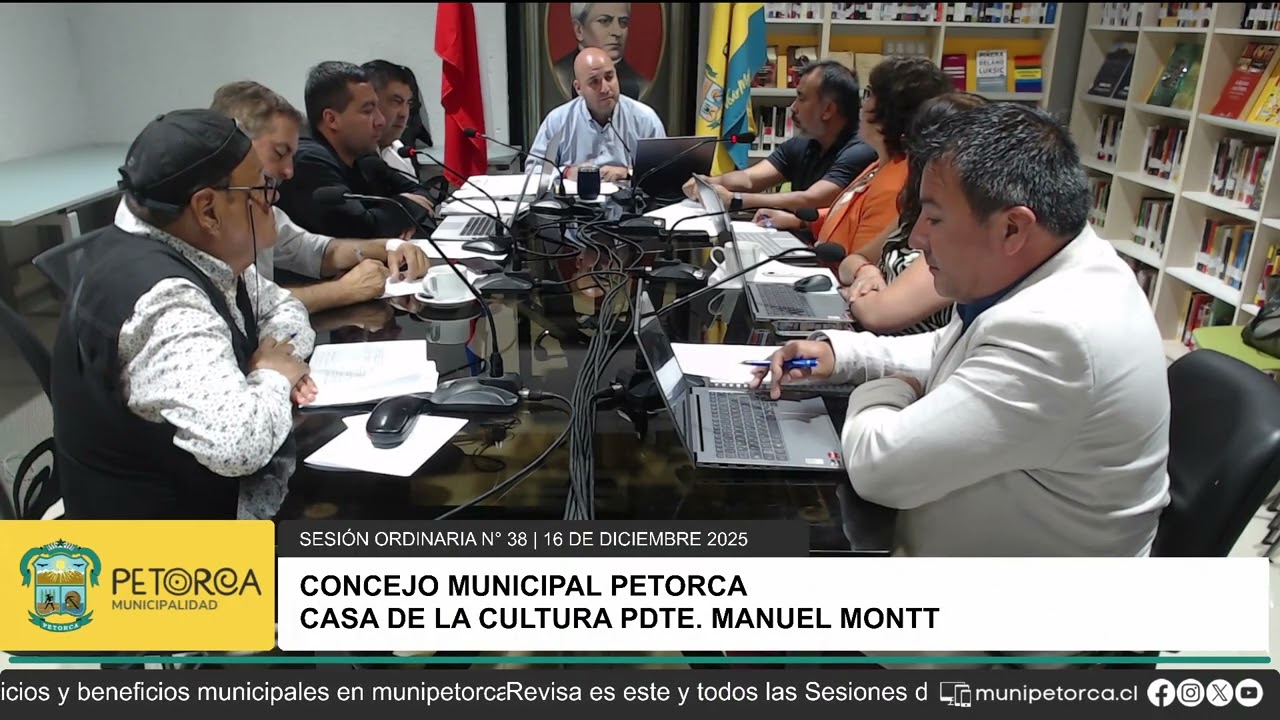 Concejo Municipal Petorca   Sesión Ordinaria N°38    16 de Diciembre de 2025