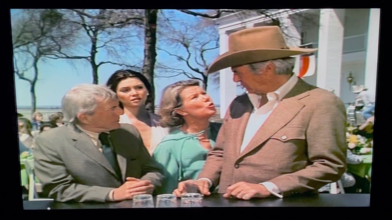 Dallas: Jock Ewing & Digger Barnes confrontation