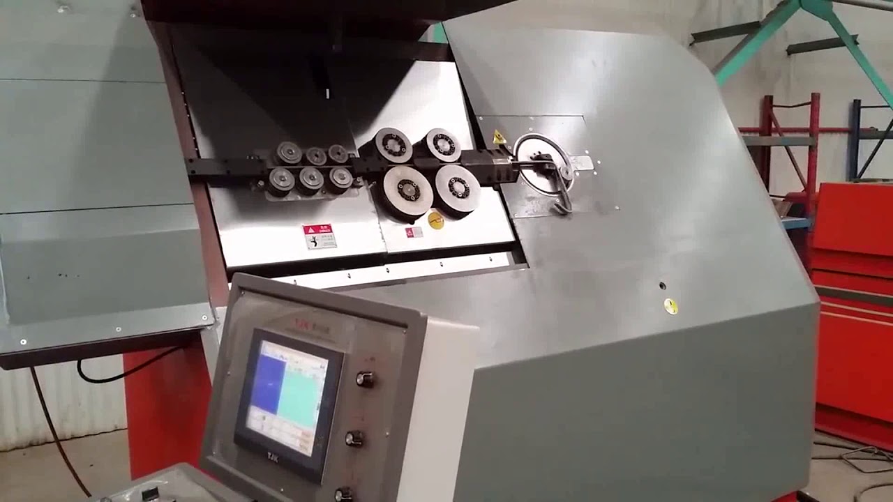 TJK Machinery WG12B-2 - Estribadora Automática / Flejeadora Automática a partir de barra recta