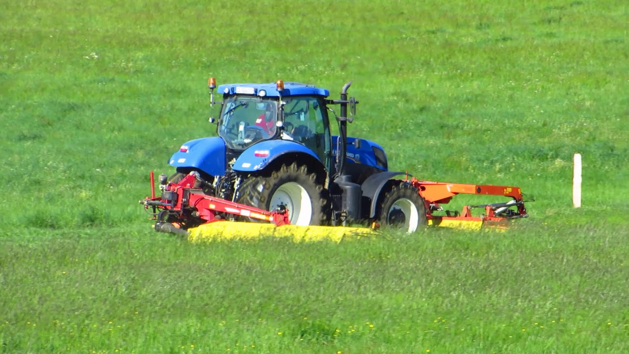 Fauche 2k19 / New Holland t7.185 / Fella 7m!!