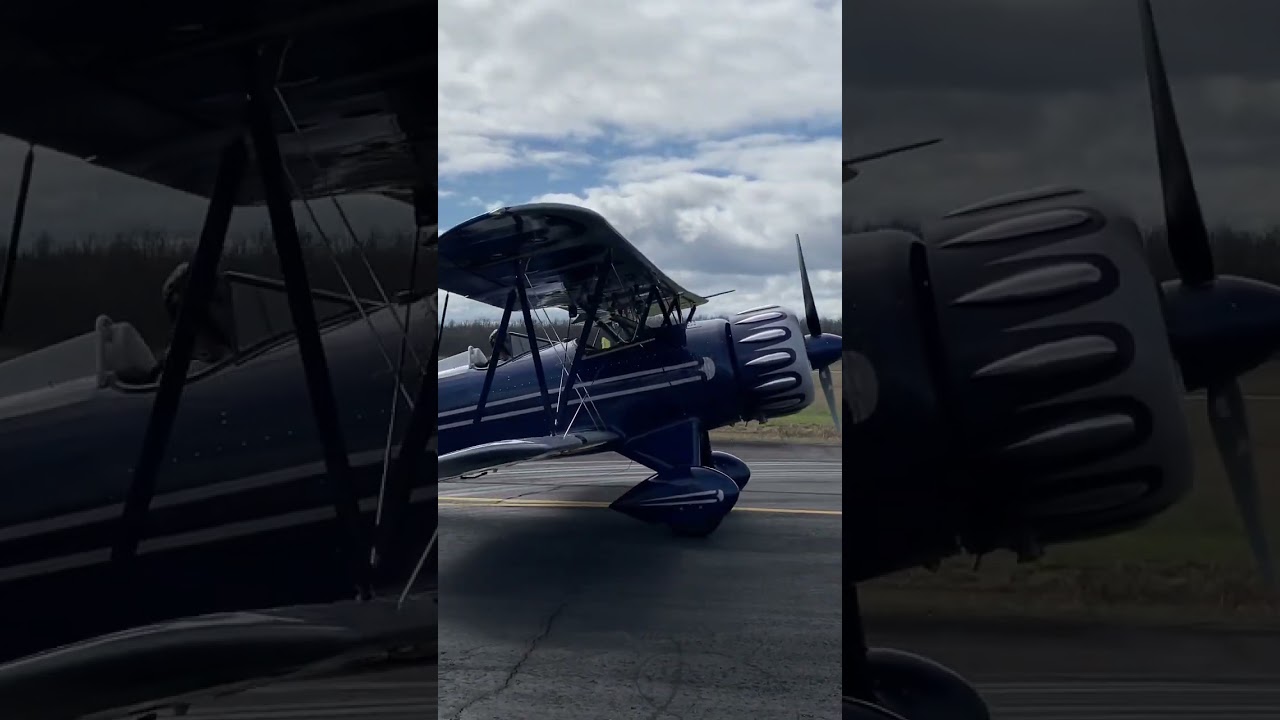 2018 IFR equipped Waco biplane.  Listen to that &ldquo;round sound&rdquo;!   What a beautiful airplane.