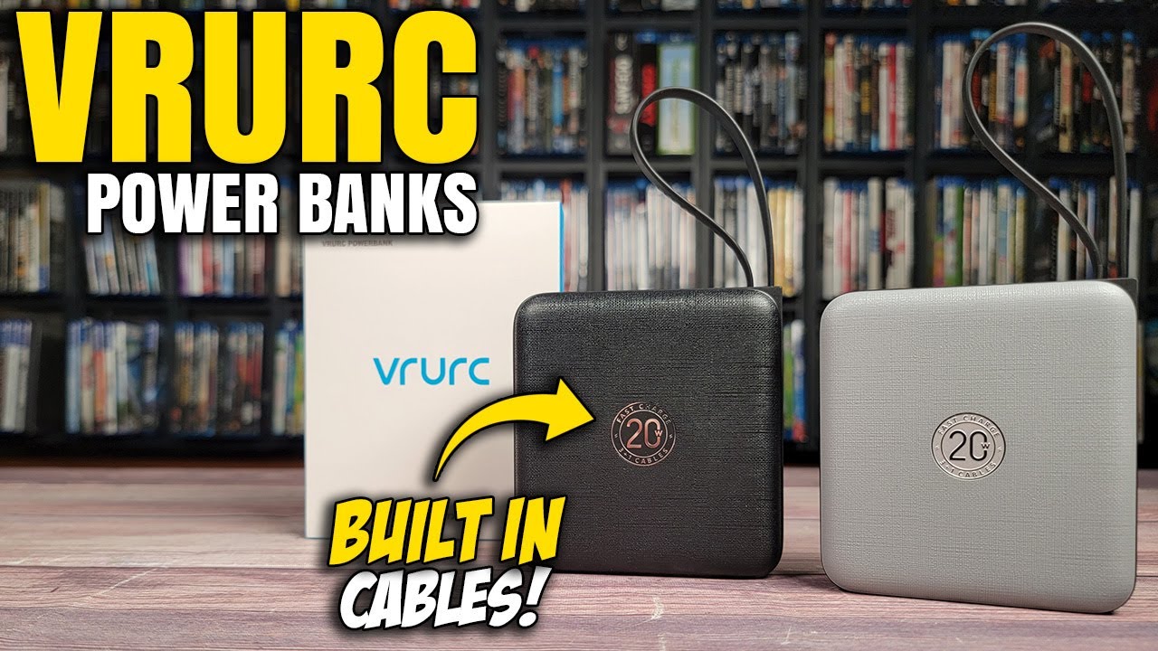 An Awesome Power Bank Innovation! | VRURC Portable Power Bank Review