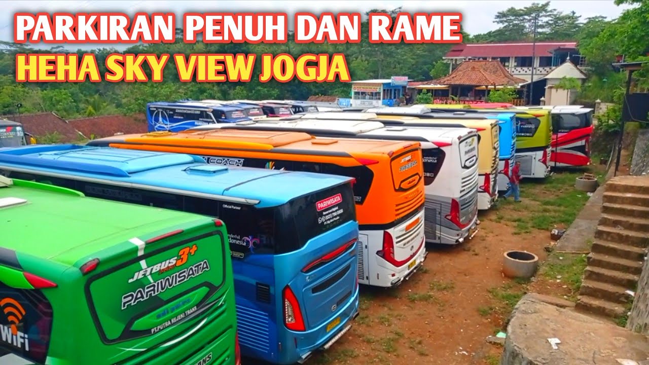 PARKIRAN HEHA SKY VIEW PENUH DAN RAME!