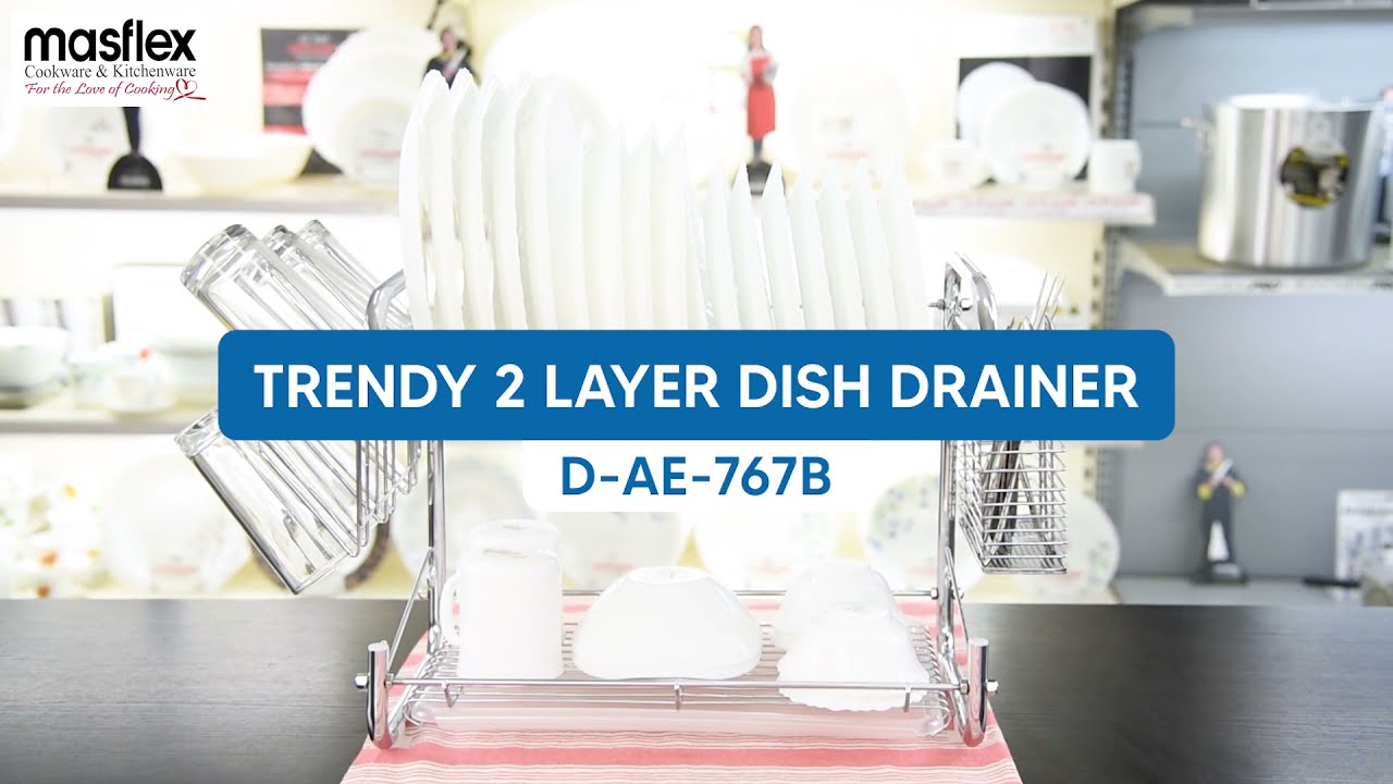 Masflex Trendy 2 Layer Dish Drainer (Unboxing & Assembly Tutorial)