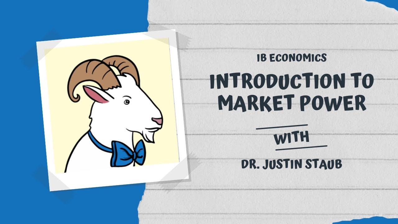 Introduction to Market Power