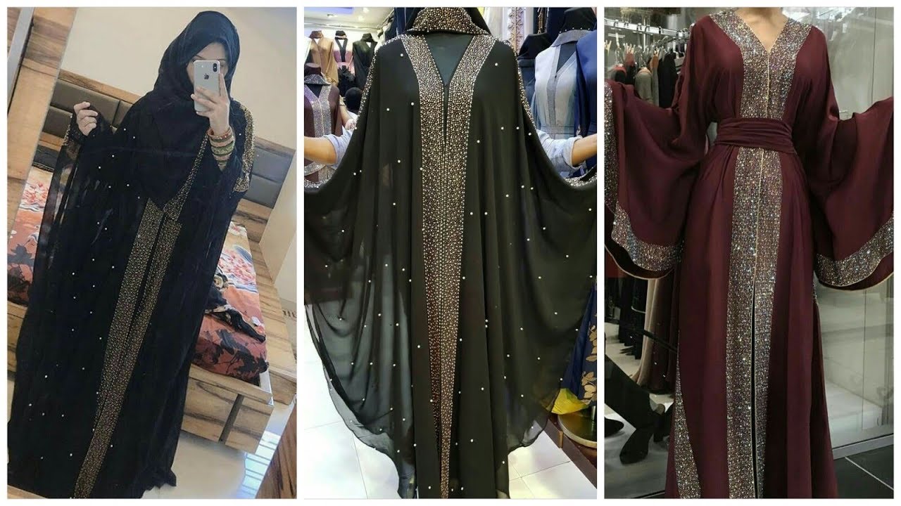 Latest Dubai Designer Abayas Designes Images