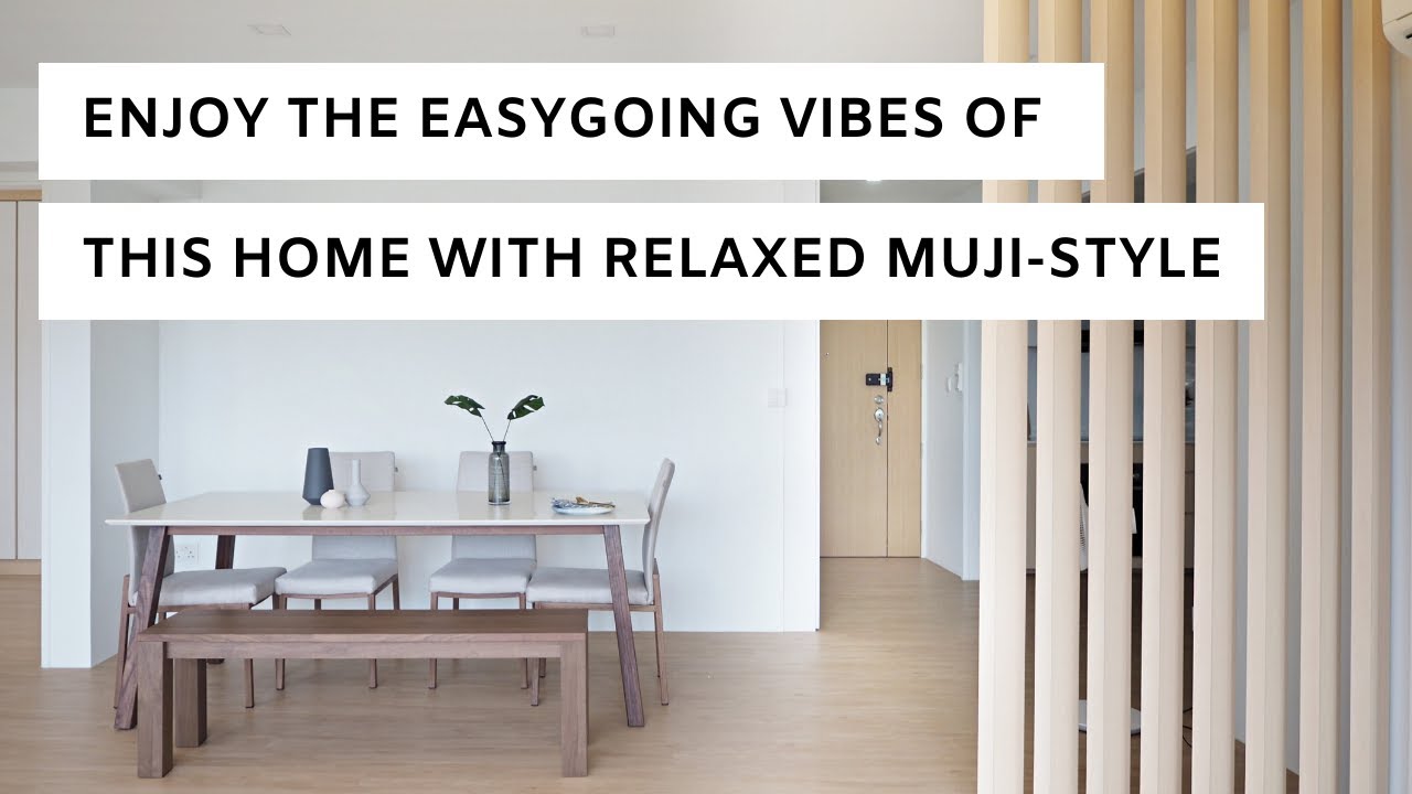 Enjoy The Easygoing Vibes Of This Home With Relaxed Muji Style - Minimalist Interior Designs