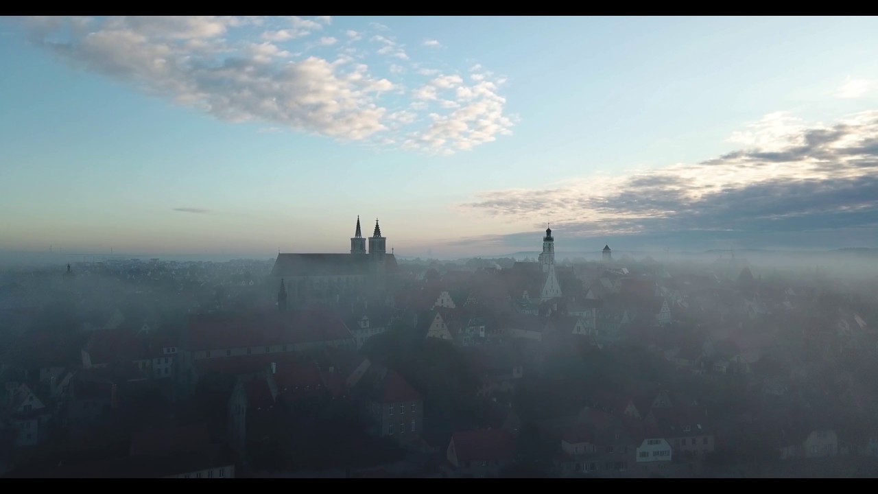 4K | Rothenburg ob der Tauber | In The Mist