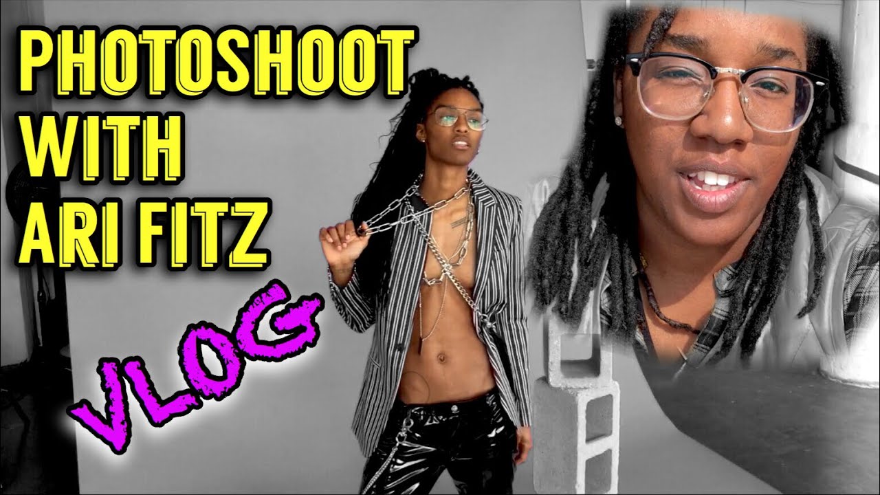 PHOTOSHOOT WITH ARI FITZ | VLOG