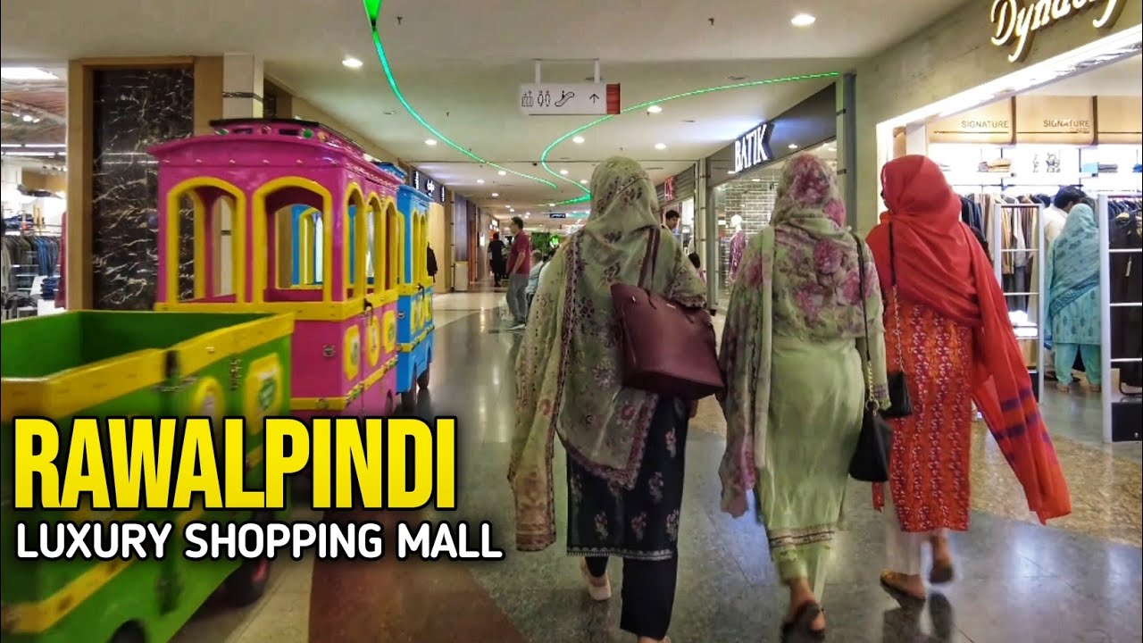 Luxury Shopping in Pakistan, A Mall Comparison in 4k
