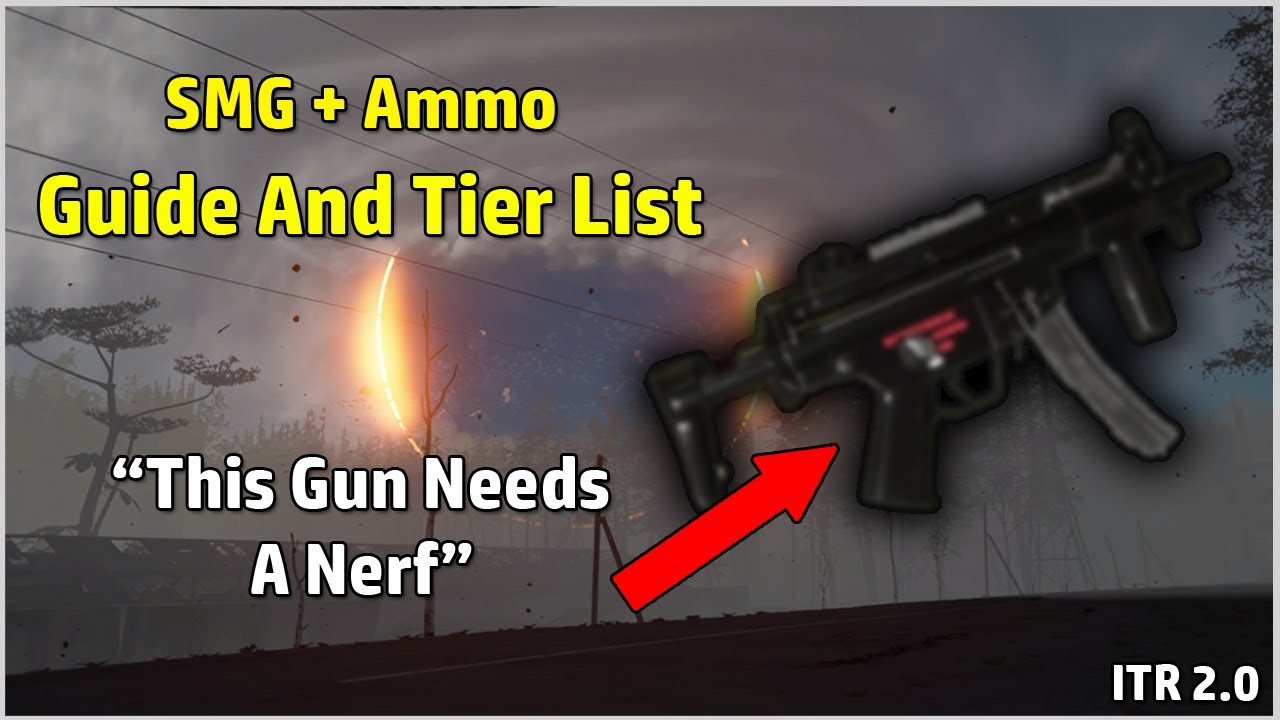 Best SMG And Ammo Guide + Tier List Into The Radius VR