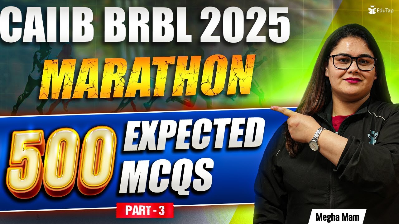CAIIB BRBL Marathon Class June 2025 | CAIIB BRBL Important Topics & Questions | CAIIB BRBL MCQs