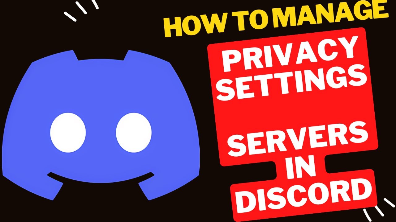 Как управлять настройками конфиденциальности для серверов в Discord