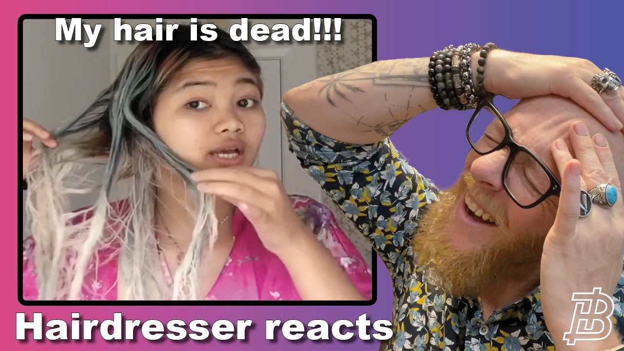 Bleach Disaster with BlondMe by Schwarzkopf! Hairdresser Reacts to EPIC Fail