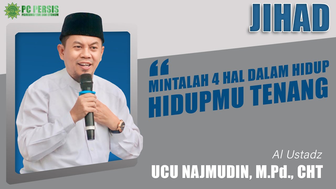 Al Ustadz Ucu Najmudin, M.Pd., CHT