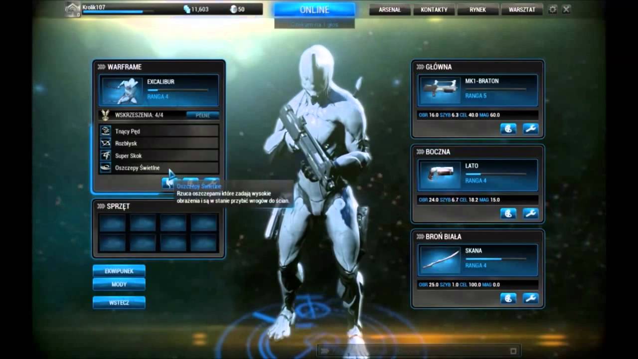 Warframe gameplay [pl]