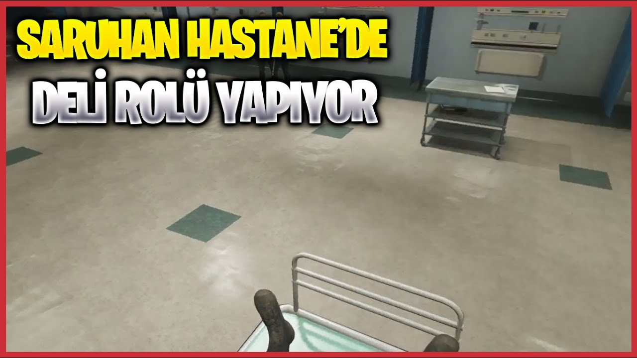 Saruhan Hastane'de Deli Rolü Yapıyor | EightbornV