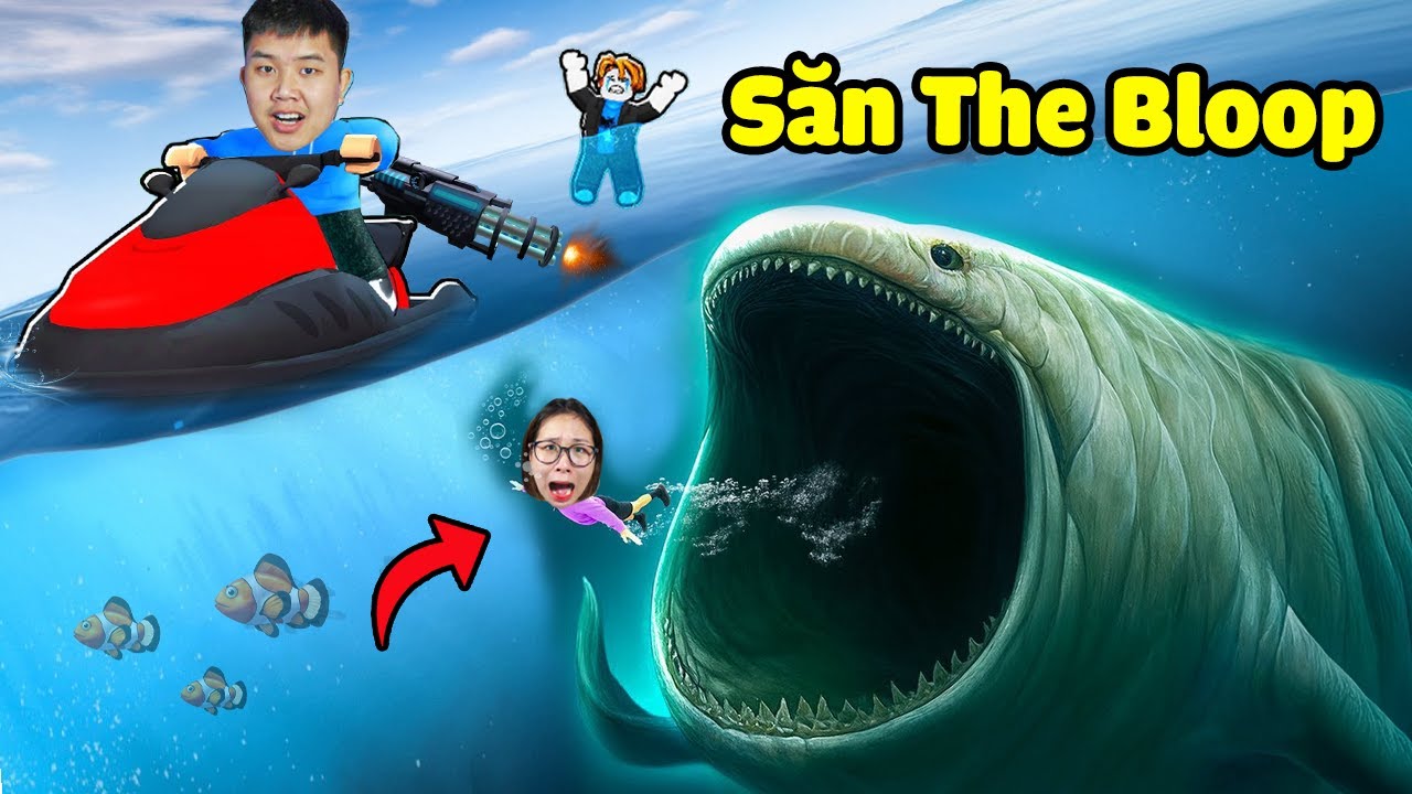 Thử thách tìm đi săn THE BLOOP trên biển ?! bqThanh & Ốc Gặp Thủy Quái Đại Dương