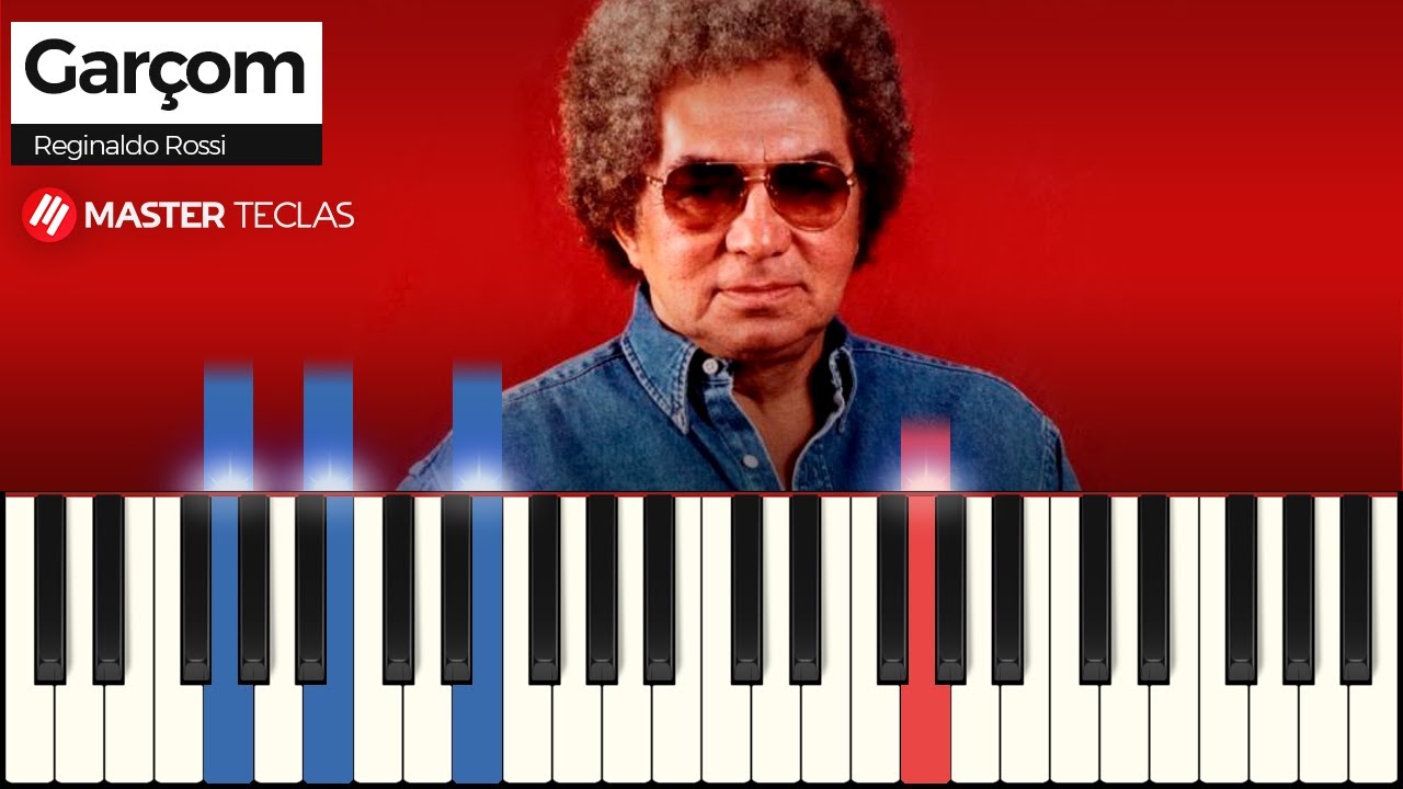 Garçom - Reginaldo Rossi | Piano Tutorial