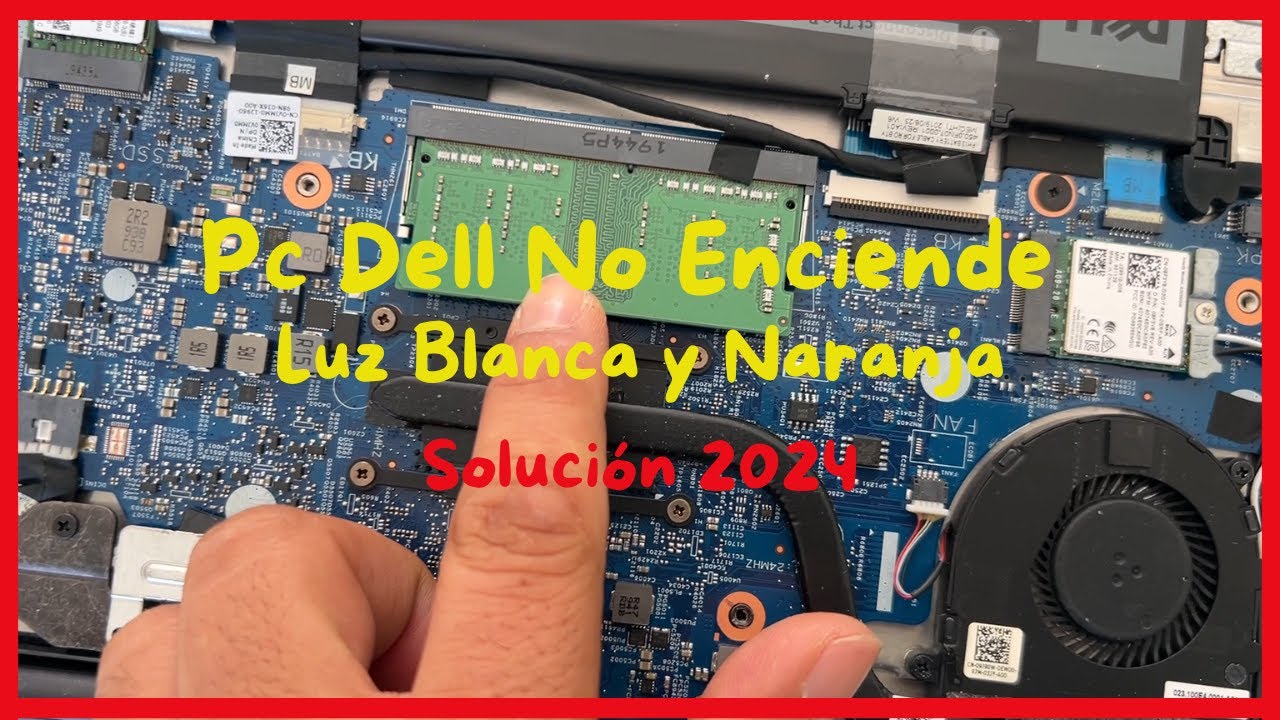 Laptop Dell No Enciende Luz Blanca y Naranja | Pc No Enciende, Parpadea  luz Blanca Y  Naranja 2024