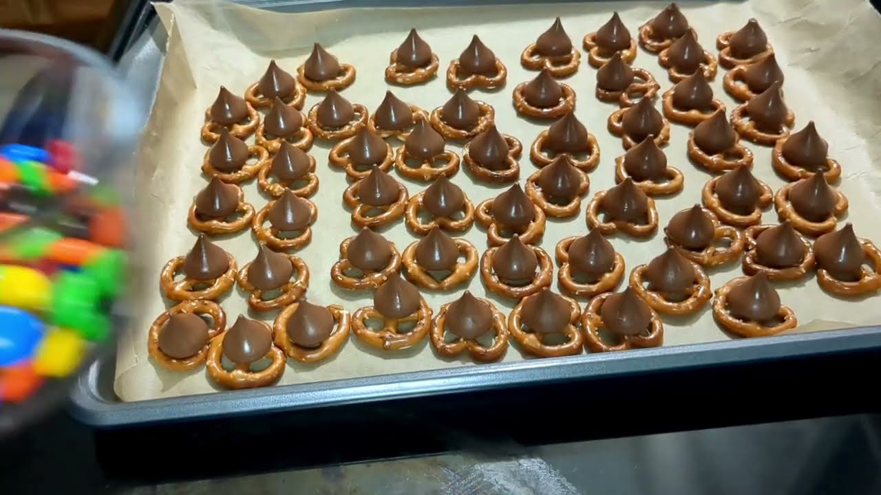 Hershey Kiss Pretzels