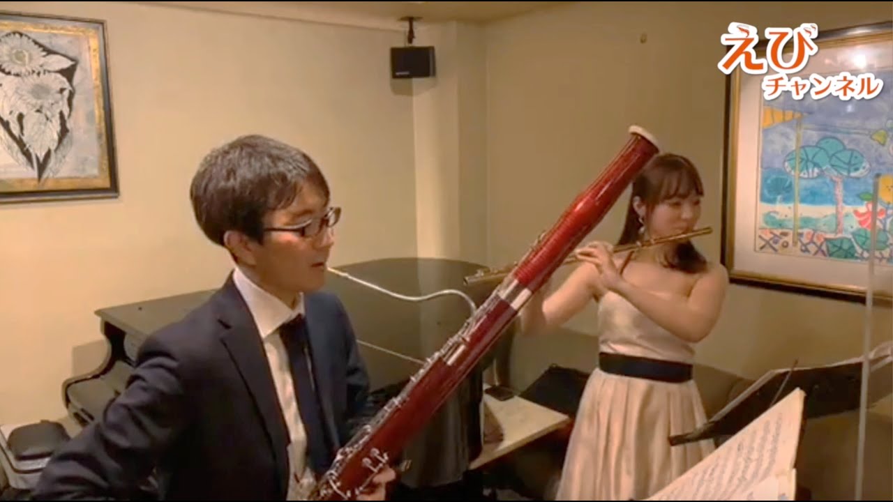 Joseph Fiala ; Duo Concertante for Flute and Bassoon  F dur 1.mov. Allegro assai　J.フィアラ；二重小協奏曲　第一楽章