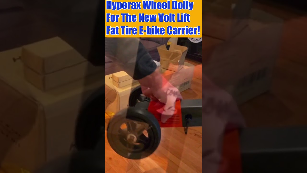 Hyperax Wheel Dolly Accessory Unboxing! #ebike