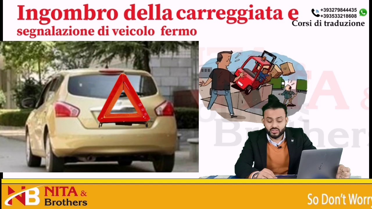 Ingombro della carreggiata |Nita and brothers |patente b in punjabi