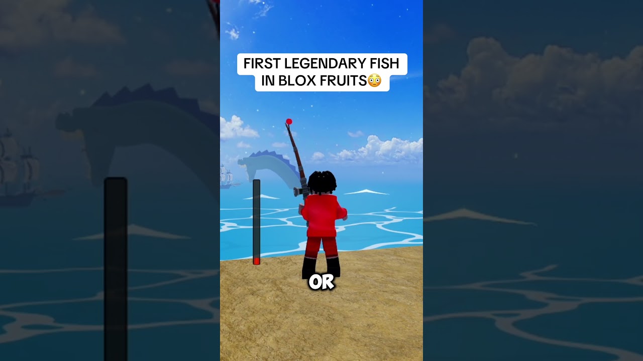 Legendary fish in blox fruits😳 