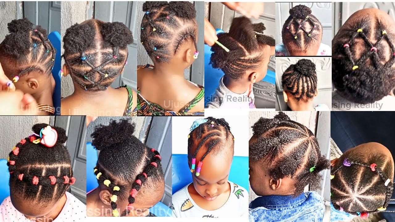 5 EASY Hairstyles for Little Girls (Any Occasion!) | Natural Cute Hairstyles for Kids