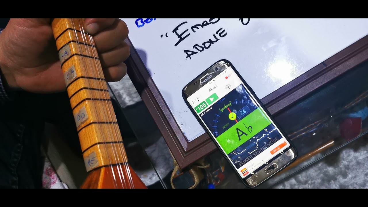 en kolay saz dersi 134 perde ve Eşik ayarı