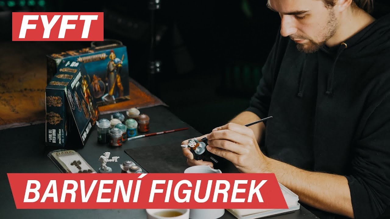 🎨 Jak nabarvit svoji první miniaturu 🧑‍🎨 | FYFT.cz