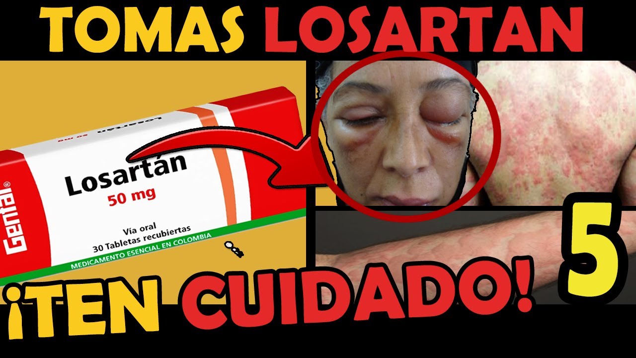 5 Signos PELIGROSOS del LOSARTAN | Losartán EFECTOS SECUNDARIOS
