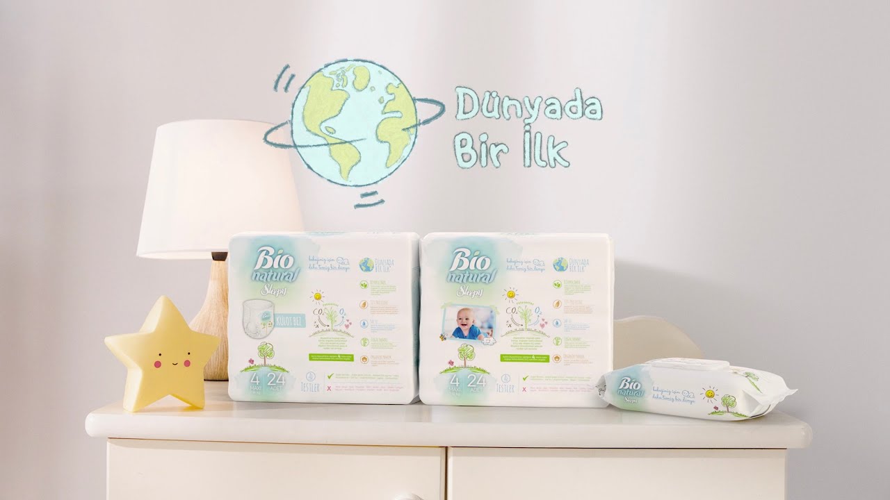 Sleepy'den premium &ouml;tesi bebek bezi serisi; Bio Natural