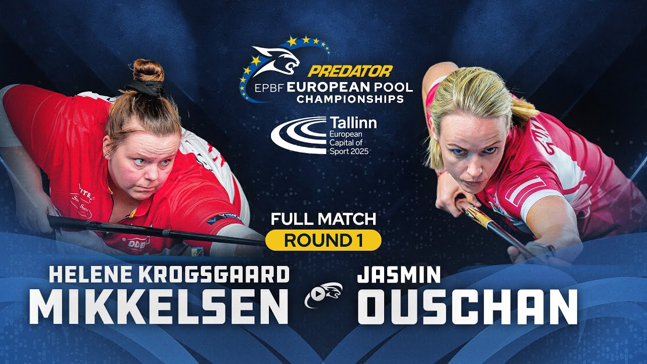 OUSCHAN vs MIKKELSEN ▸ 10-BALL ▸ 2025 PREDATOR EUROPEAN Pool Championships