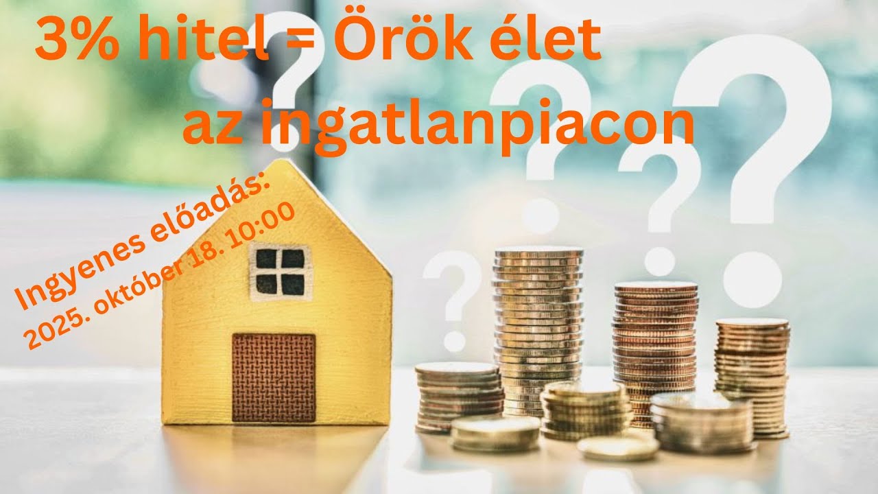 3% hitel = Örök élet az ingatlanpiacon - Kőházi Csaba Ingatlan befektetés
