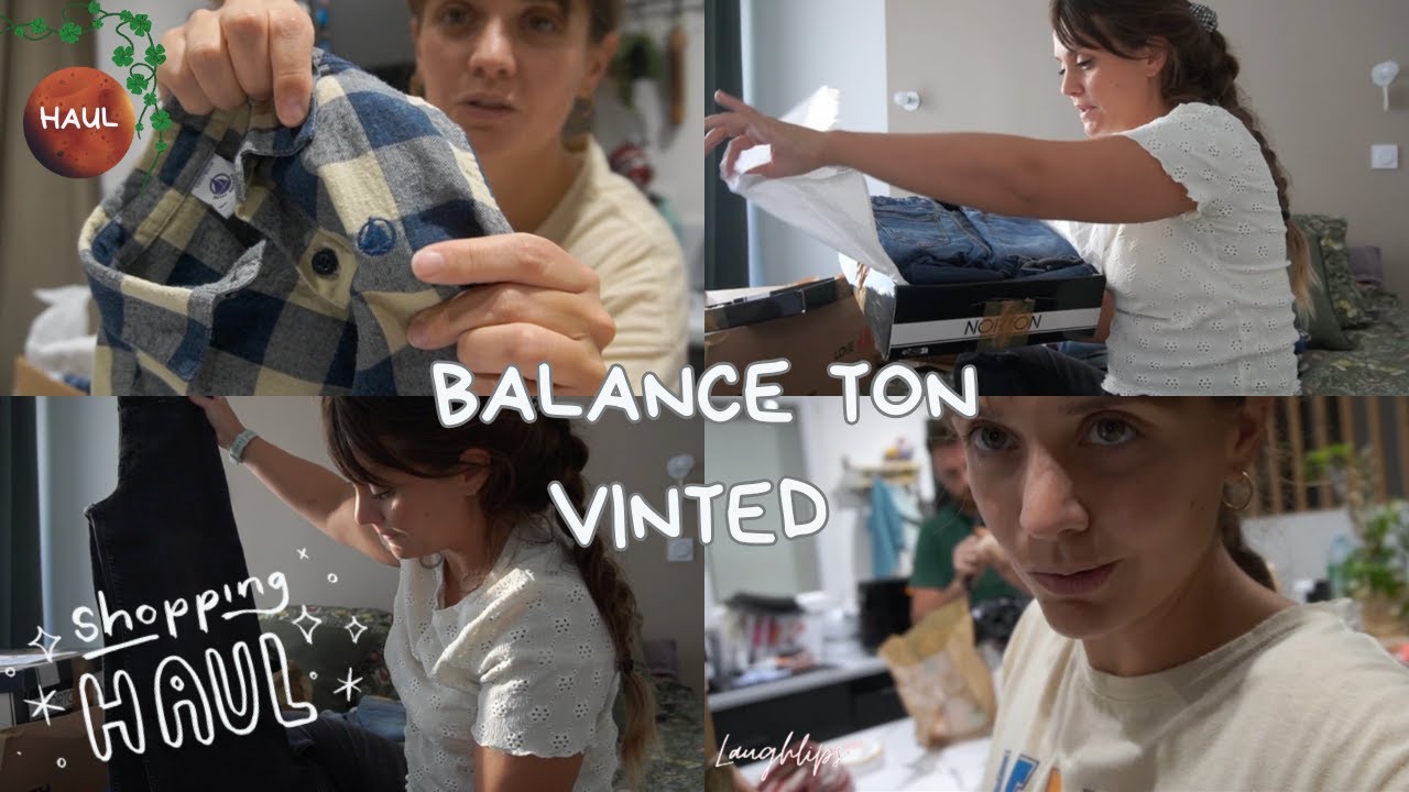 ⌜HAUL⌝ Balance ton VINTED : Le pire comme le meilleur ? 🛍️ #laughlips #humour #vinted