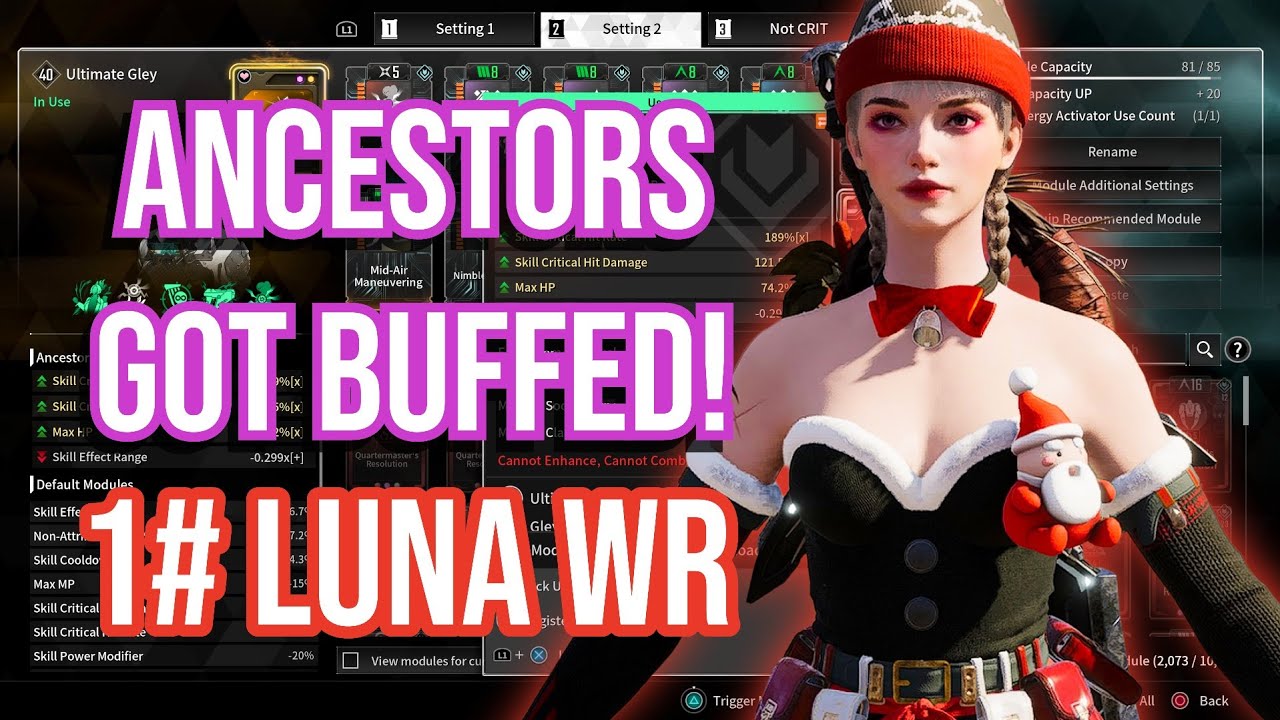 Luna DPS BUFF! Infernal Walker Abyss Build FAST FARM I The First Descendant