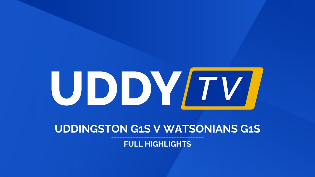 Uddingston Gents 1s 2-1 Watsonians - Full Match Highlights