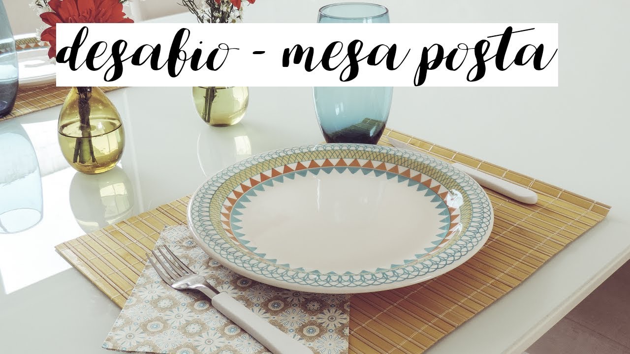 Desafio Mesa Posta com R$100,00 | Mãe, Casei