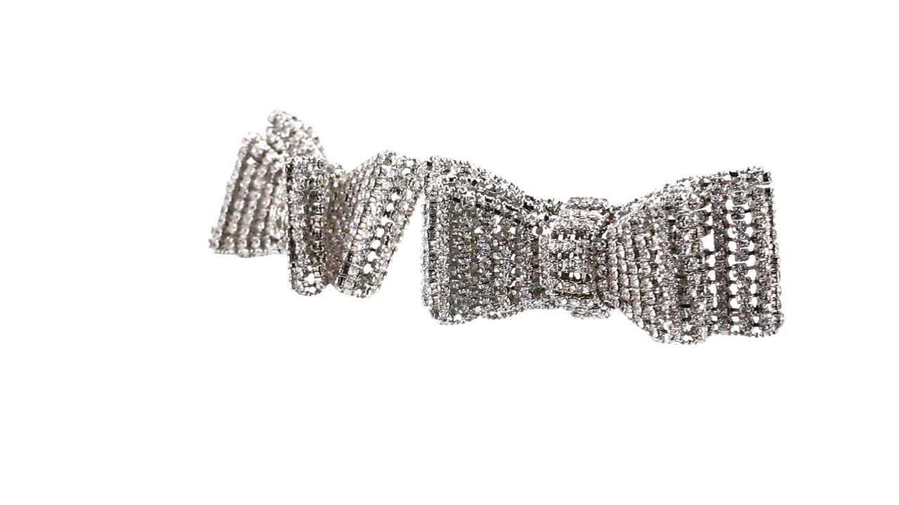Steve Madden Ribbon Design Mesh Shoe Clips SKU: 9290780