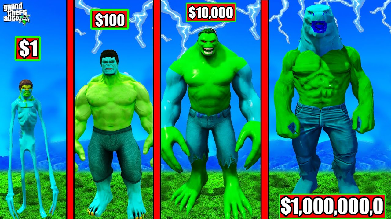 Franklin Purchasing $1 GREEN & CYAN HULK to $1,000,000,000 in GTA 5