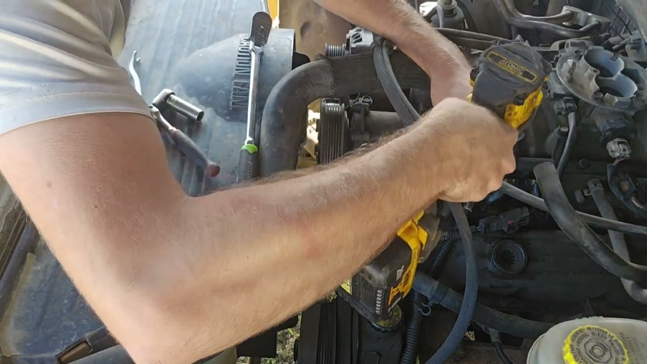 1998 dodge ram 1500 5.9 ac compressor and dryer replacement