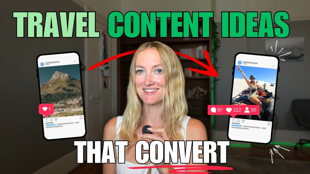 10 Travel Content Ideas that Get BOOKINGS: (Social Media Strategy for Tour Operators and Agencies)
