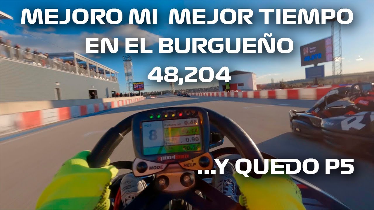 Entrenamiento, Qualy y Carrera en el Karting Ángel Burgueño
