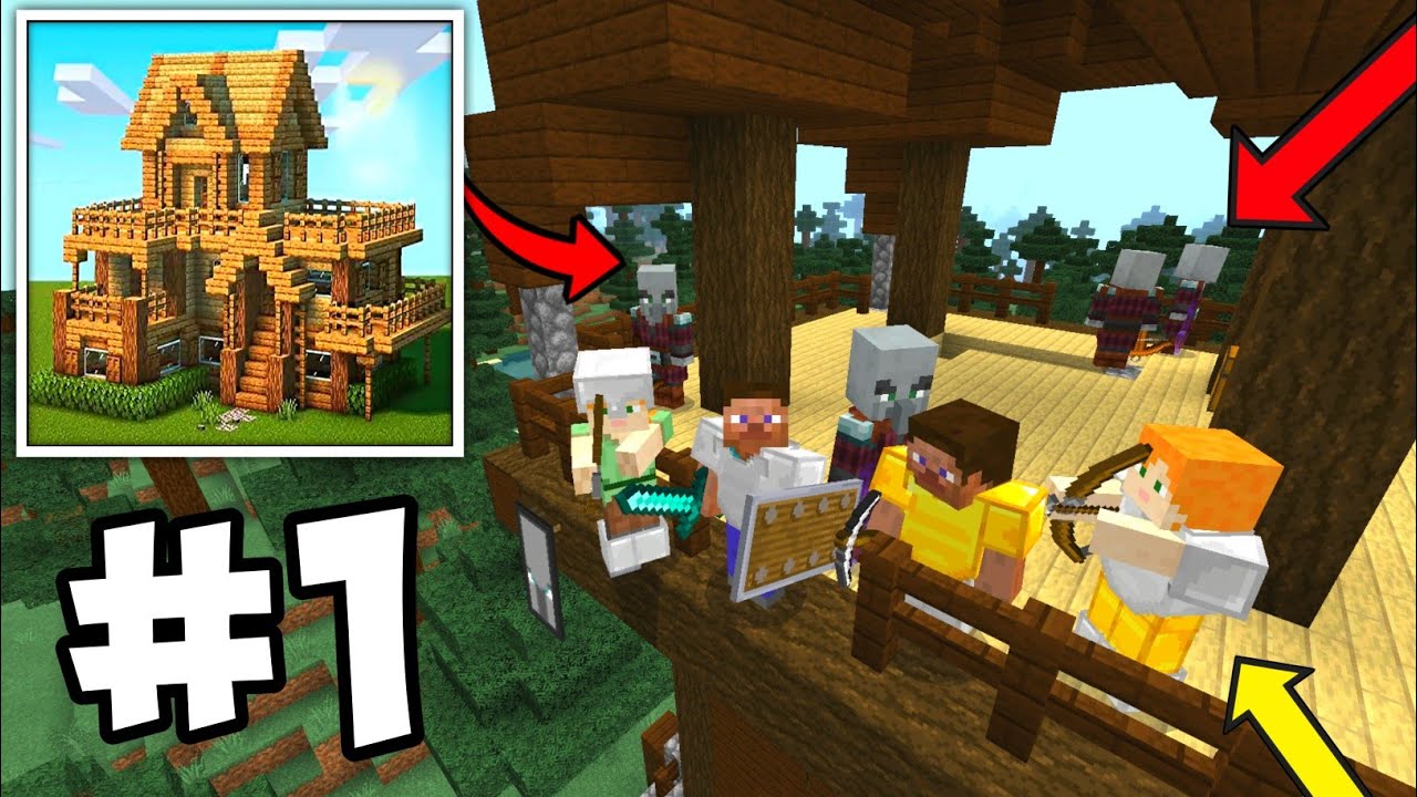 Pixel Craft City Multiplayer Survival Series Walkthrough & Gameplay Part 1 | Pixel Craft City 2024