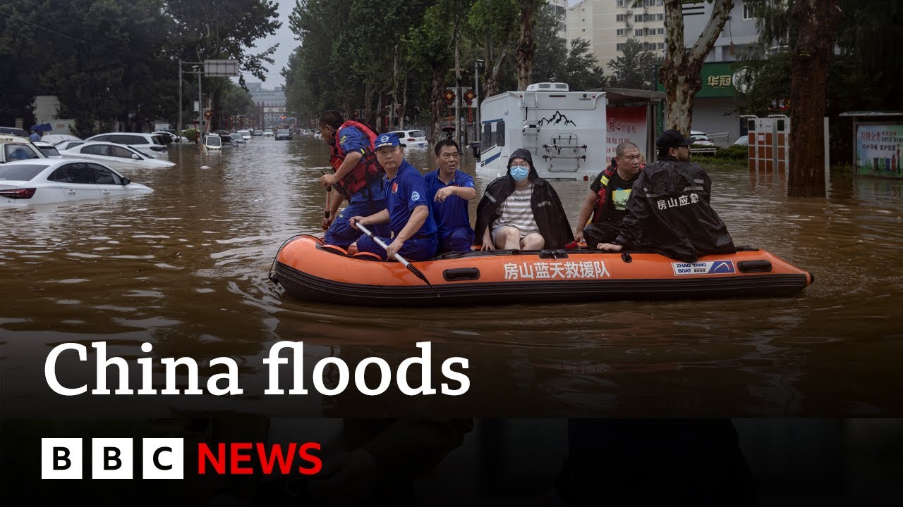Deadly rains batter Beijing as new storm approaches China - BBC News