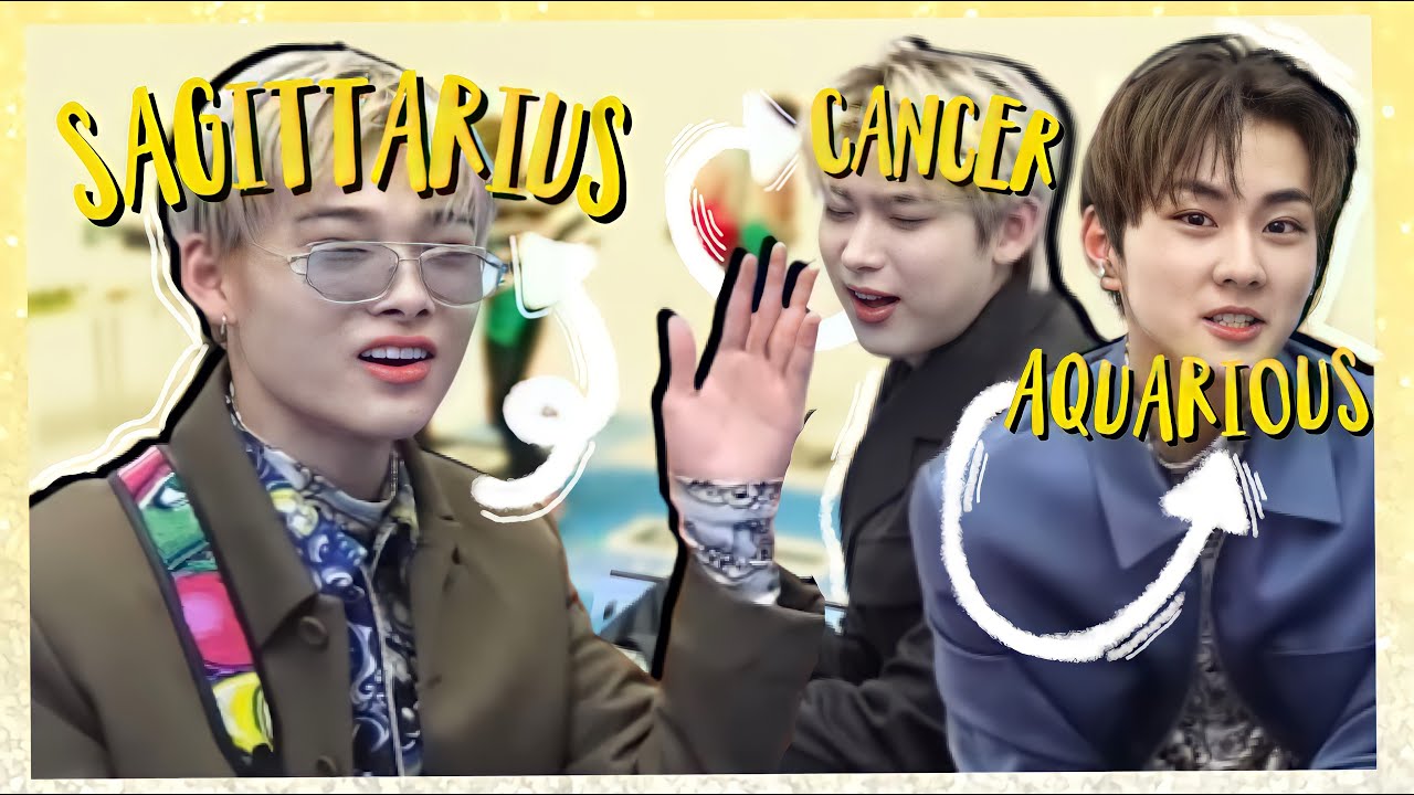 ENHYPEN MAKNAES being relatable ZODIAC signs