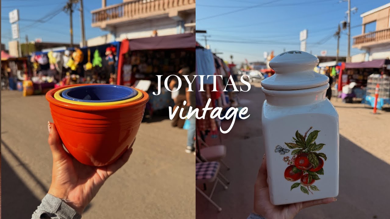 💛✨ Bowls vintage marca FIESTA y mucho más en el tianguis de Otay los sábados 🪿
