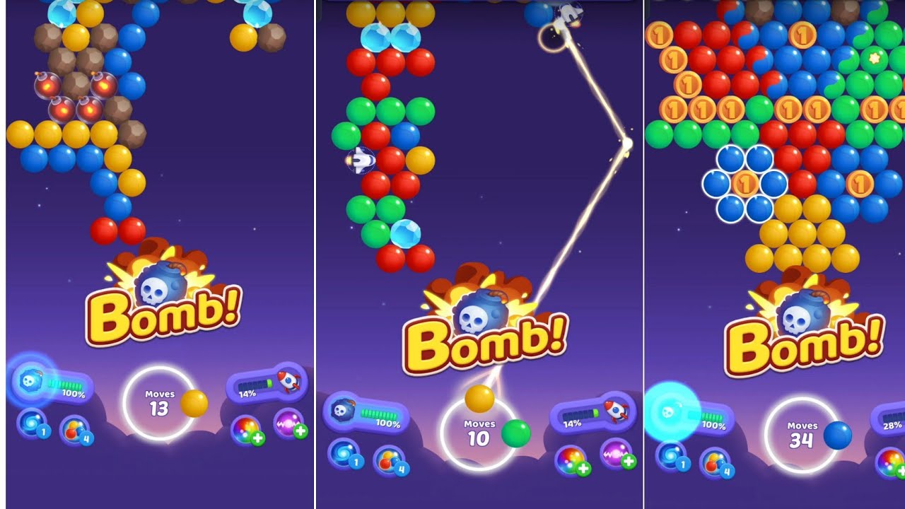 Bubble Shooter King // Bubble Shooter Android Gameplay Video 